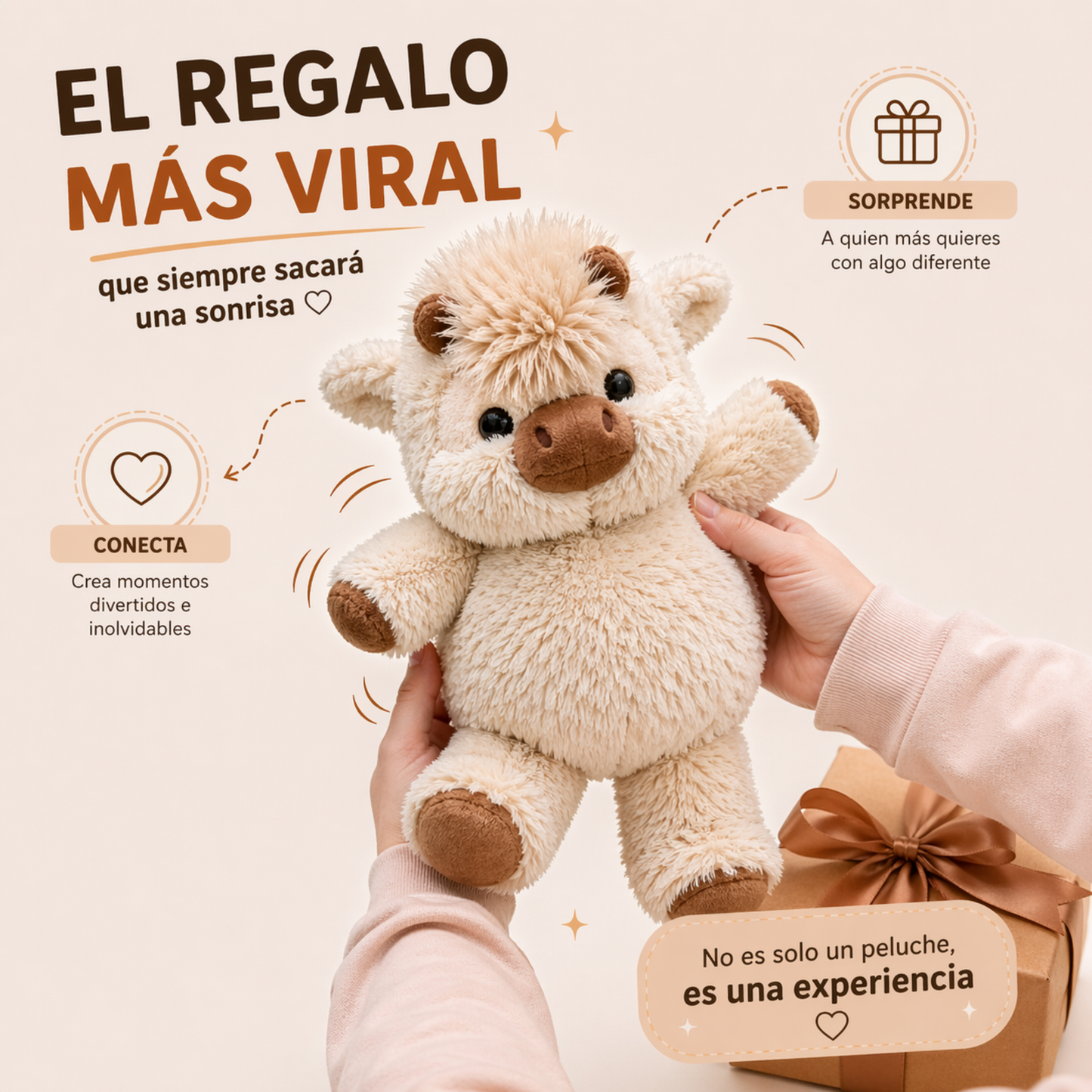MoolyRun™ El peluche que Corre a Abrazarte